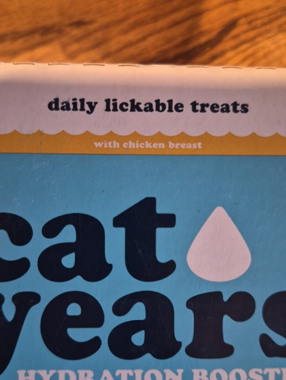 Cat Years Lickable Treats For Hydration Nwt